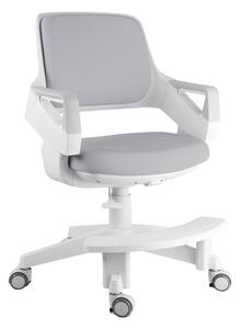 Dětská rostoucí židle Neoseat KIDDY FIVE — látka, pratelný potah, šedá