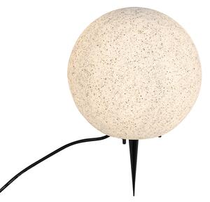 Moderní venkovní lampa šedá 25 cm IP65 - Nura 6