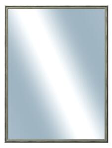 DANTIK - Zarámované zrcadlo - rozměr s rámem cca 60x80 cm z lišty Y-ka černá linka (3125)