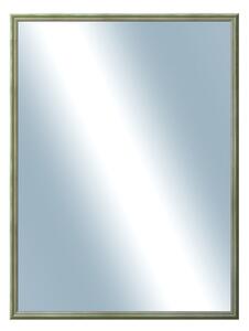 DANTIK - Zarámované zrcadlo - rozměr s rámem cca 60x80 cm z lišty Y-ka zelená linka (3126)