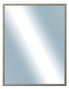 DANTIK - Zarámované zrcadlo - rozměr s rámem cca 70x90 cm z lišty Y-ka oranžová linka (3128)