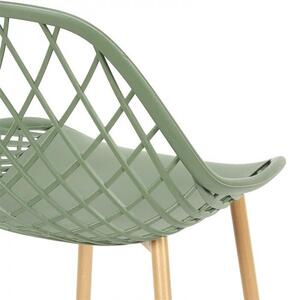 Židle Malaga zelená