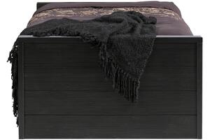 Hoorns Černá dřevěná dětská postel Koben II. 90 x 200 cm