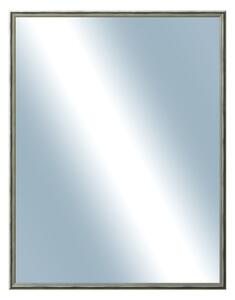 DANTIK - Zarámované zrcadlo - rozměr s rámem cca 70x90 cm z lišty Y-ka černá linka (3125)