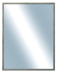 DANTIK - Zarámované zrcadlo - rozměr s rámem cca 70x90 cm z lišty Y-ka modrá linka (3131)