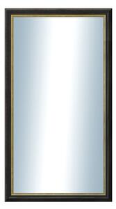 DANTIK - Zarámované zrcadlo - rozměr s rámem cca 50x90 cm z lišty Anversa černá AU (3149)