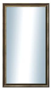 DANTIK - Zarámované zrcadlo - rozměr s rámem cca 50x90 cm z lišty Ferrosa bronzová (3143)