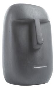 Tmavě šedá dekorativní soška Kave Home Levia 31 cm