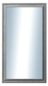 DANTIK - Zarámované zrcadlo - rozměr s rámem cca 50x90 cm z lišty KOSTELNÍ malá šedá (3167)