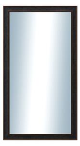 DANTIK - Zarámované zrcadlo - rozměr s rámem cca 50x90 cm z lišty ANDRÉ velká černá (3154)