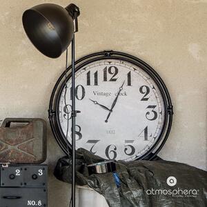 Nástěnné hodiny Vintage IGOR, O 74 cm, kovové