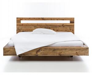 Masivní postel z recyklované borovice Marlon 180x200