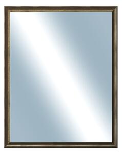 DANTIK - Zarámované zrcadlo - rozměr s rámem cca 80x100 cm z lišty Ferrosa bronzová (3143)