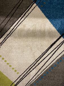 SPOLTEX Kusový koberec Verdi 80011 ivory green blue DOPRODEJ BARVA: Vícebarevné, ROZMĚR: 160x230 cm