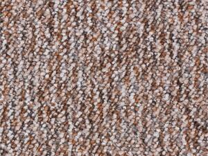 SPOLTEX Metrážový koberec BOSTON / 92 SV. HNĚDÝ BARVA: Hnědá, ŠÍŘKA: 3 m