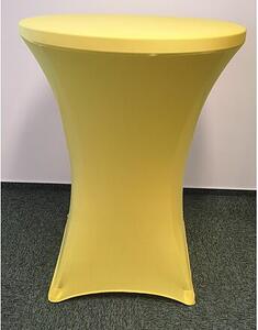 Elastický potah pro barový stůl ⌀80cm - VÍCE BAREV barva Černá