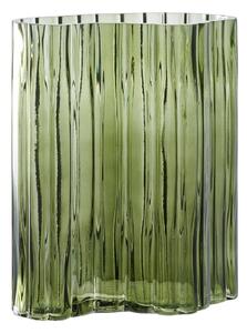 Zelená skleněná váza (výška 26,5 cm) – House Nordic