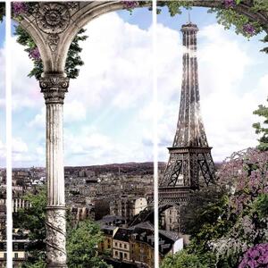 Malvis Obraz romantická Paříž Velikost: 120x60 cm