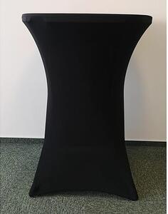 Elastický potah pro barový stůl ⌀80cm - VÍCE BAREV barva Černá