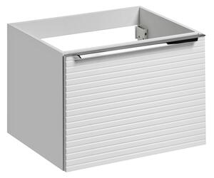 Koupelnová sestava - LEONARDO white, 60 cm, sestava č. 1, bílá/dub sherman