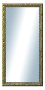 DANTIK - Zarámované zrcadlo - rozměr s rámem cca 50x100 cm z lišty HONEST AU vysoká malá (3153)