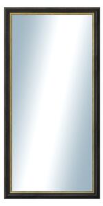 DANTIK - Zarámované zrcadlo - rozměr s rámem cca 50x100 cm z lišty Anversa černá AU (3149)