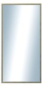 DANTIK - Zarámované zrcadlo - rozměr s rámem cca 60x120 cm z lišty Y-ka žlutá linka (3127)