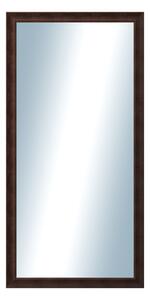 DANTIK - Zarámované zrcadlo - rozměr s rámem cca 60x120 cm z lišty KOSTELNÍ malá hnědá (3165)