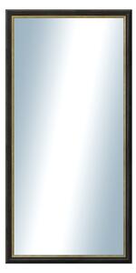 DANTIK - Zarámované zrcadlo - rozměr s rámem cca 60x120 cm z lišty Anversa černá AU (3149)