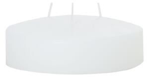Válec 150x50 3 knoty bílá svíčka