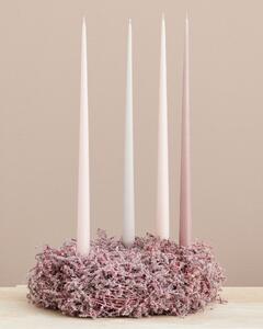 Svíčka Taper 32 cm – 52 Soft Rose Set 2 ks