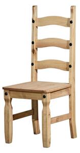 Masivní židle z borovice CORONA 2