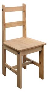 Masivní židle z borovice CORONA 1627