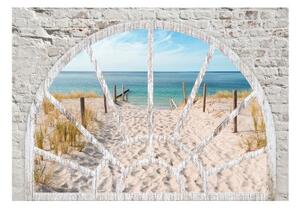 Fototapeta - Window View - Beach