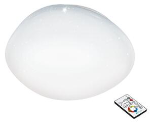 EGLO Moderní stropní LED svítidlo SILERAS, 34W, studená bílá, 60cm, kulaté 97578