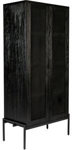 Černá dubová skříň ZUIVER HARDY 180 x 45 cm