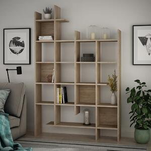Hanah Home Knihovna Manco dub pískový