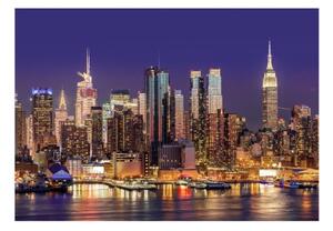 Fototapeta - NYC: Night City
