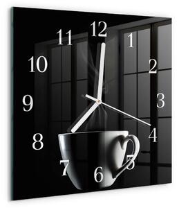 Skleněné hodiny Pohár zskb-30x30-00058958