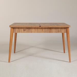 Hanah Home Jídelní rozkládací stůl Vina 129/163 cm borovice atlantská