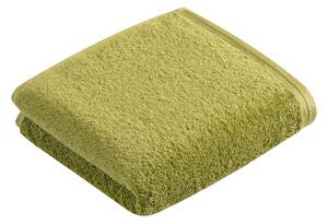 RUČNÍK VEGAN, 50/100 cm, zelená Vossen - Ručníky pro hosty