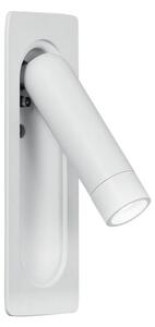 FAN INC-DEFOE-BCO Nástěnné zapuštěné svítidlo LED Defoe, nastavitelné, bílá, 3 W, 300 lm, 3000 K, 14 x 6,7 x 16,9 cm - FANEUROPE