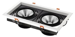 FAN INC-DESTINY-2 Vestavné svítidlo Destiny 2 x AR111, 33,5 x 18,5 x 4 cm - FANEUROPE