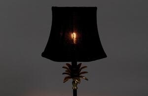 Černo zlatá kovová stolní lampa DUTCHBONE Cresta