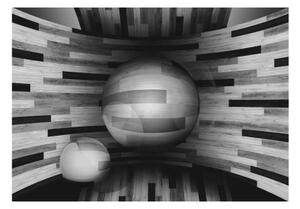 Fototapeta - Gray sphere