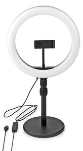 Nedis RLSTND200BK - LED Stmívatelná lampa se stojanem a držákem LED/6W/USB