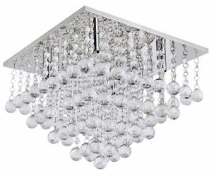 TooLight Křišťálové stropní svítidlo 392203 stříbrné