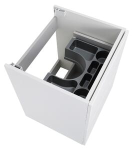 Koupelnová skříňka s keramickým umyvadlem Swing W 50, bílá