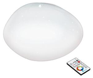EGLO Moderní stropní LED svítidlo SILERAS, 21W, studená bílá, 45cm, kulaté 97577