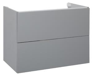 Koupelnová skříňka pod umyvadlo Swing G 80 D, šedá